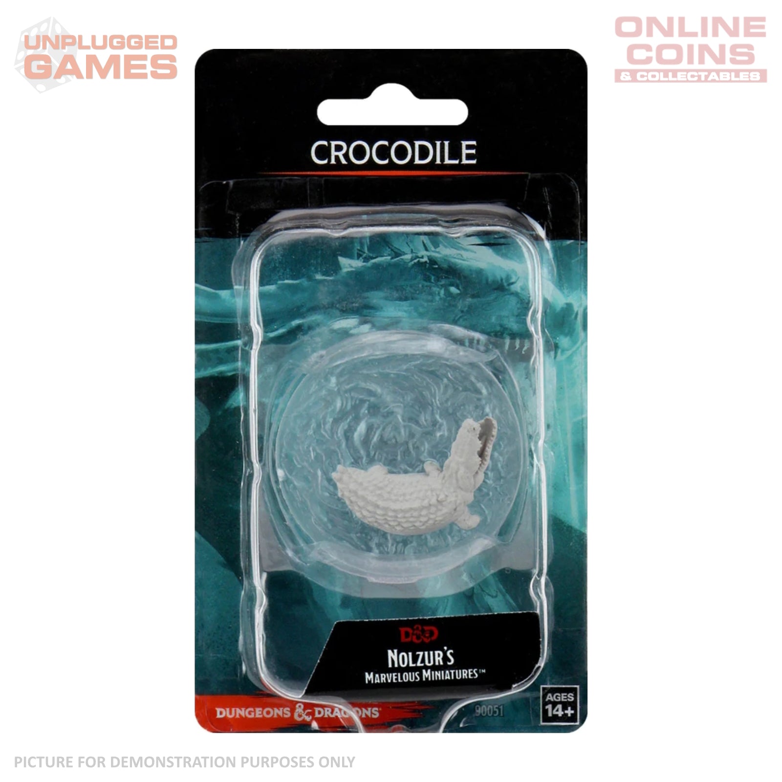 Dungeons & Dragons Nolzurs Marvelous Unpainted Miniatures - Crocodile